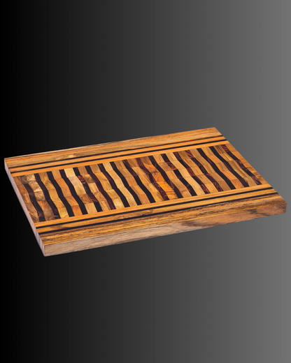 Upcycled End Grain Cutting Board - Pattern C (2 Sizes Available)