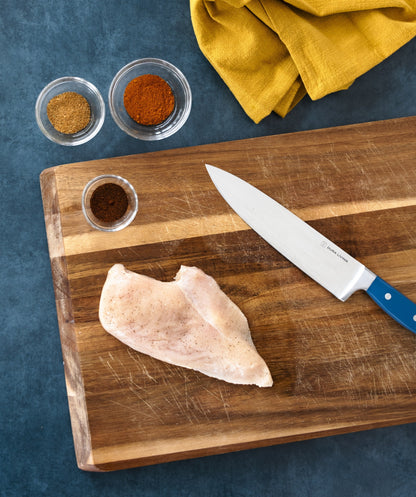 Superior 8 inch Chef Knife - Royal Blue-4