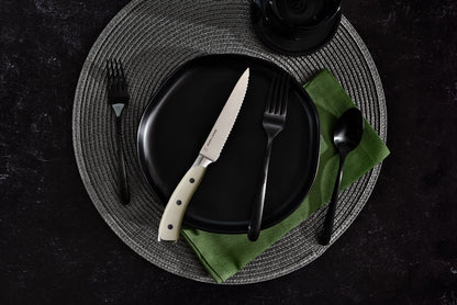 Elite Set of 8 Steak Knives - Cream-2
